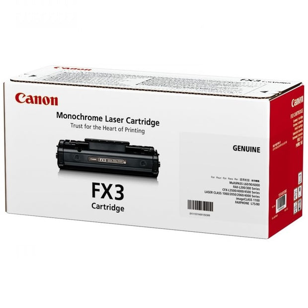 Canon Black Ink Cartridge FX3