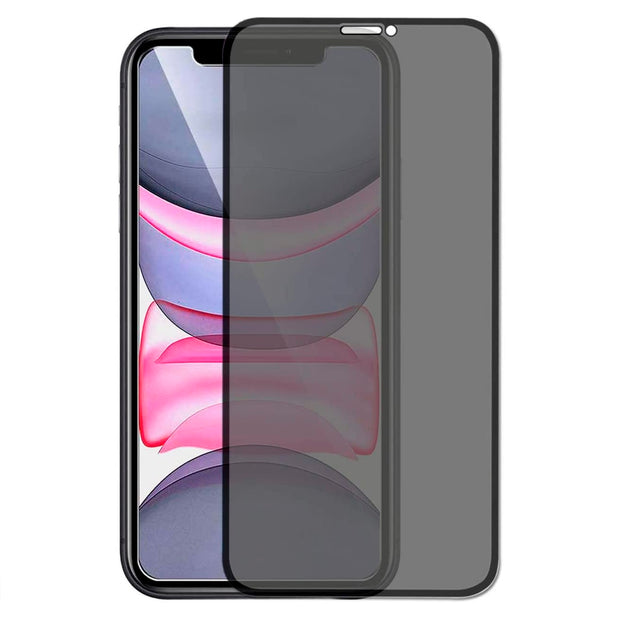 iPhone 11 6.1 (2019) Full Coverage Tempered Glass Screen Protector (Privacy 180 Degree)