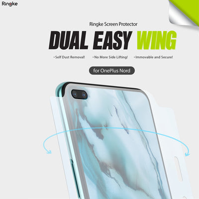 Ringke OnePlus Nord Invisible Defender Screen Protector (2 Pack)