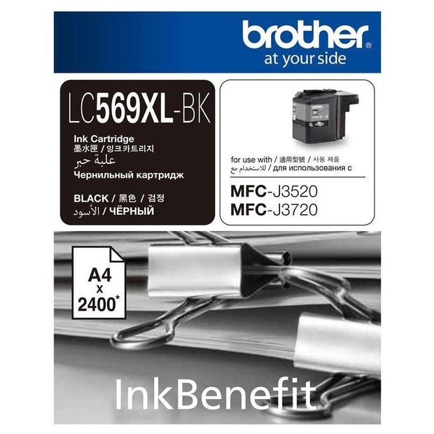 Brother Black Ink Cartridge LC569XLBK