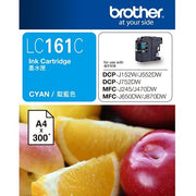 Brother Colour Ink Cartridge LC161 Series