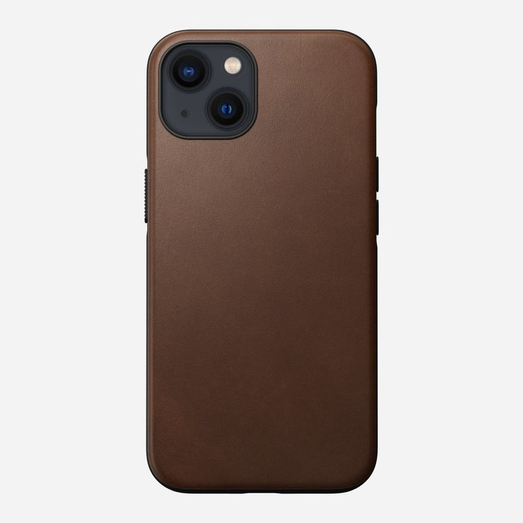 NOMAD iPhone 13 Mini 5.4 (2021) Modern Leather MagSafe Case