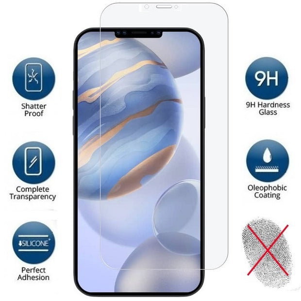 iPhone 12 / Pro 6.1 (2020) Tempered Glass Protector (Matte / Anti-glare)