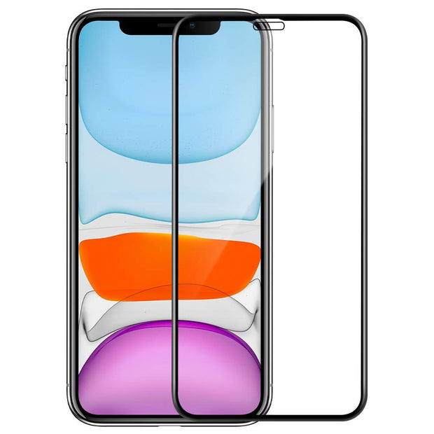 iPhone 11 6.1 (2019) Full Coverage Matte / Anti-glare Tempered Glass Screen Protector