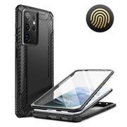 Clayco Samsung S21 Ultra Xenon Series Full-Body Rugged Case (With Built-in Screen Protector)