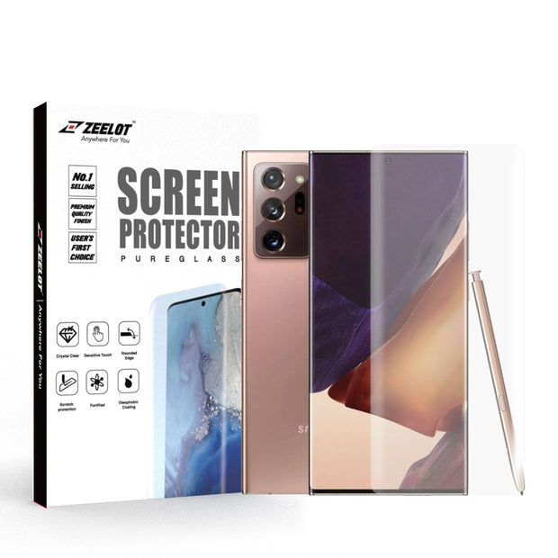 ZEELOT Samsung Note 20 Ultra PureGlass LOCA Glue (3D) HD Matte / Anti-Glare Tempered Glass Screen Protector