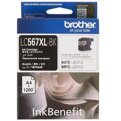 Brother Black Ink Cartridge LC567XLBK