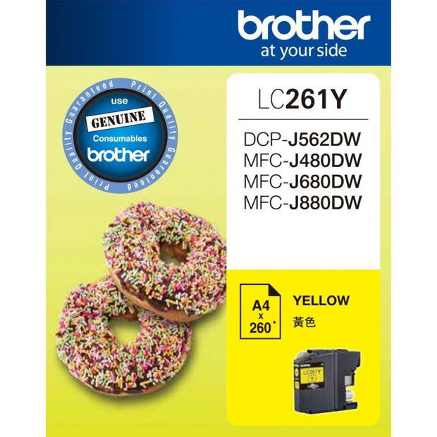 Brother Colour Ink Cartridge LC261 Series