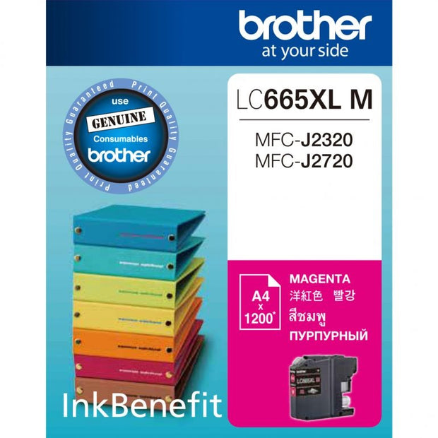 Brother Colour (Super High Yield) Ink Cartridge LC669XL Series