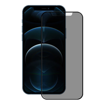 Ugly Rubber iPhone 12 Mini 5.4 (2020) Privacy Full Coverage Tempered Glass Screen Protector