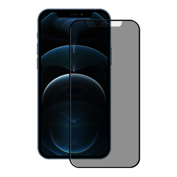 Ugly Rubber iPhone 12 Pro Max 6.7 (2020) Privacy Full Coverage Tempered Glass Screen Protector