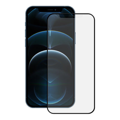 Ugly Rubber iPhone 12 Pro Max 6.7 (2020) Matte / Anti-Glare Full Coverage Tempered Glass Screen Protector