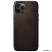 NOMAD iPhone 12 / Pro 6.1 (2020) Rugged Horween Leather Case