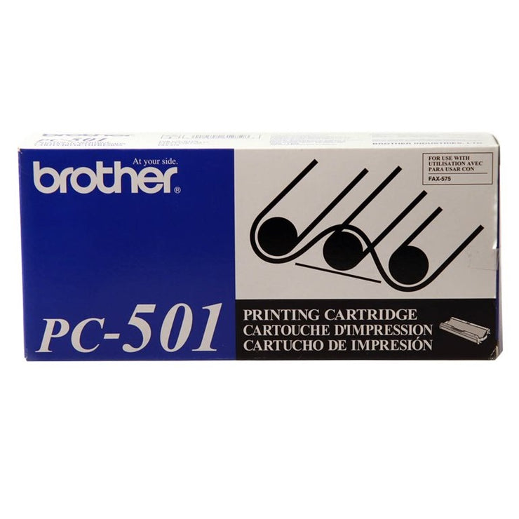 Brother 1 Piece Ribbon with Cartridge PC-501