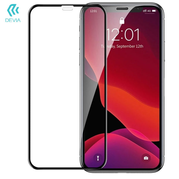 DEVIA iPhone 12 Pro Max 6.7 (2020) Full Coverage Tempered Glass Screen Protector
