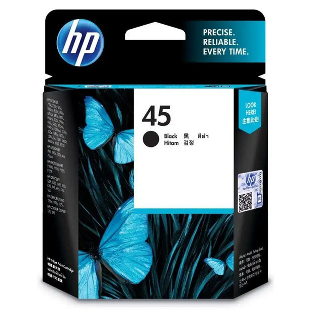 HP 45A Black Ink Cartridge (51645AA)