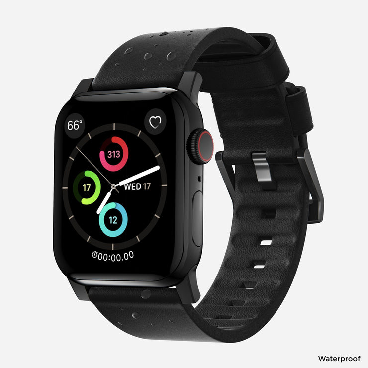 NOMAD iWatch Series SE / 6 / 5 / 4 / 3 / 2 / 1 (44mm / 42mm) Active Strap Pro (FKM) Waterproof Leather