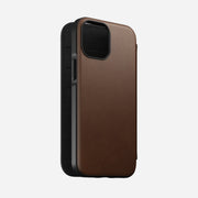 NOMAD iPhone 13 Mini 5.4 (2021) Modern Leather Folio MagSafe Case