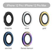 DEVIA iPhone 12 Pro Max 6.7 (2020) Gemstone Lens Glass Protector (3 Pieces)