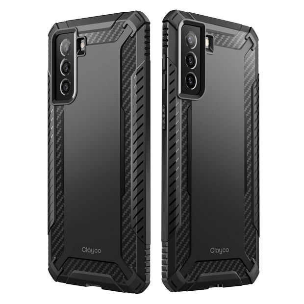 Clayco Samsung S21+ Plus Xenon Series Full-Body Rugged Case (With Built-in Screen Protector)