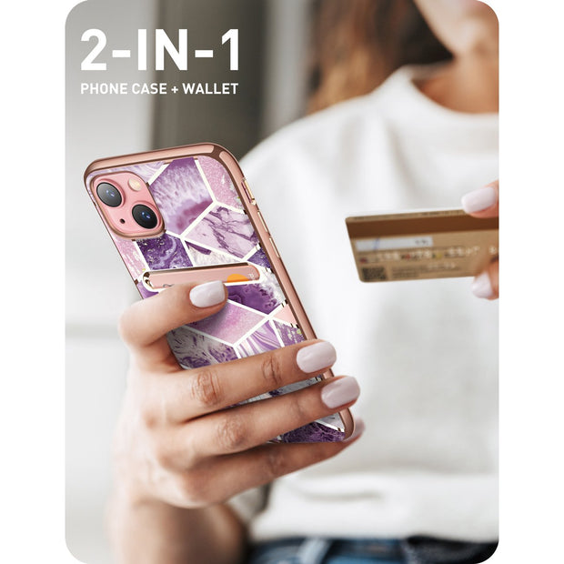 i-Blason iPhone 13 6.1 (2021) Cosmo Card Series Case