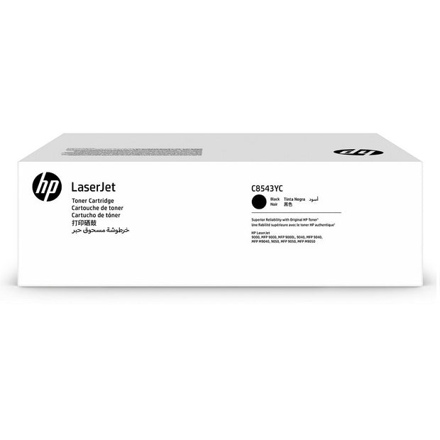 HP Optimized Yield Black Contract Original LaserJet Toner Cartridge (C8543YC)