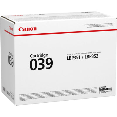 Canon Black Toner Cartridge CART 039