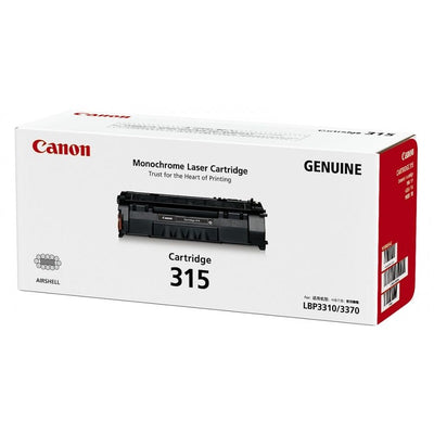 Canon Black Toner Cartridge CART 315