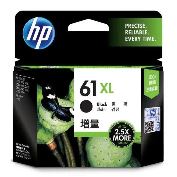 HP 61XL (High Yield) Tri-Color Ink Cartridge (CH564WA)