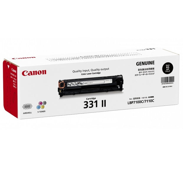 Canon Black Toner Cartridge CART 331BK II