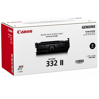 Canon Black Toner Cartridge CART 332BK II