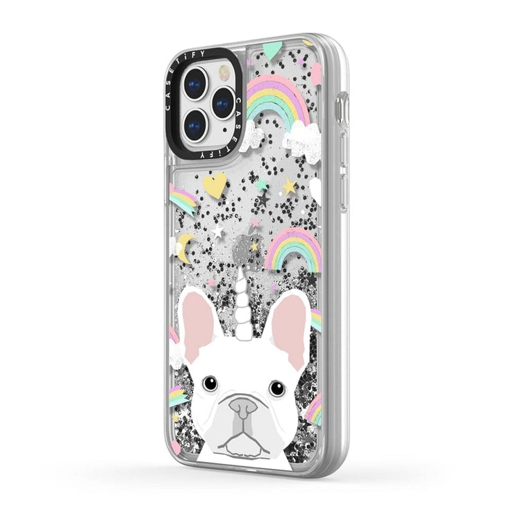 Casetify iPhone 11 Pro Max 6.5 (2019) Glitter (Gold Chrome / Monochrome Silver) Case