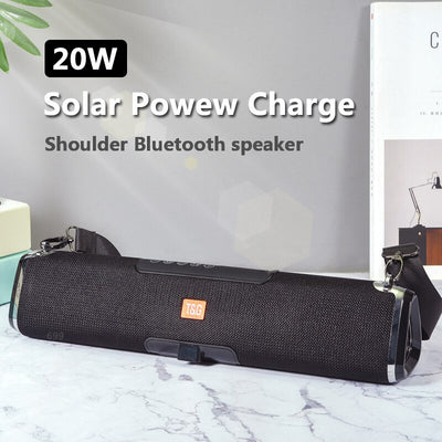 T&G Solar Charging Outdoor Wireless Bluetooth Speaker TG178