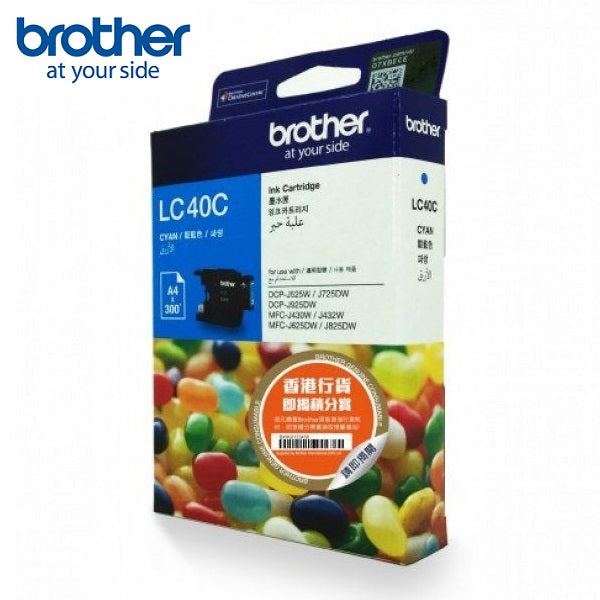 Brother Colour Ink Cartridge LC40 Series