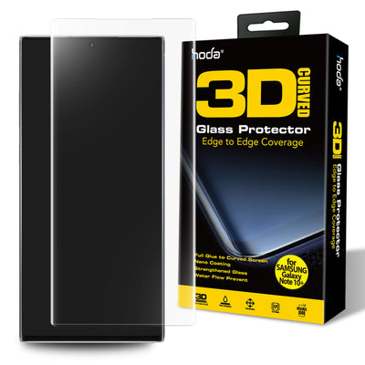 Hoda Samsung Note 10+ Plus Full Coverage 3D UV Full Glue Tempered Glass Screen Protector