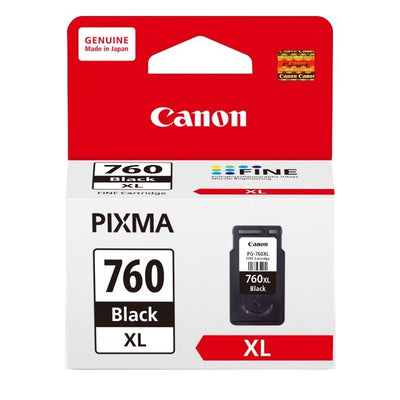 Canon Black (High Yield) Ink Cartridge PG-760 BK XL