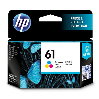 HP 61 Tri-Color Ink Cartridge (SD550AA)