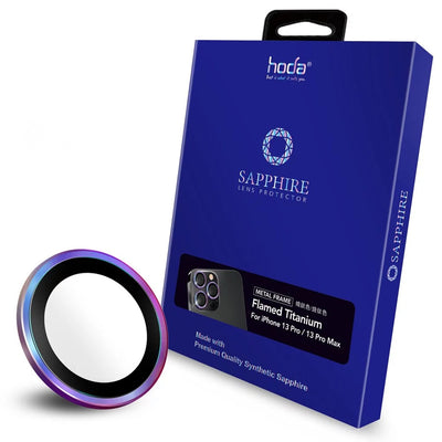 Hoda iPhone 13 Pro Max 6.7 / 13 Pro 6.1 (2021) Sapphire Lens Glass Protector (3 Camera Lens)