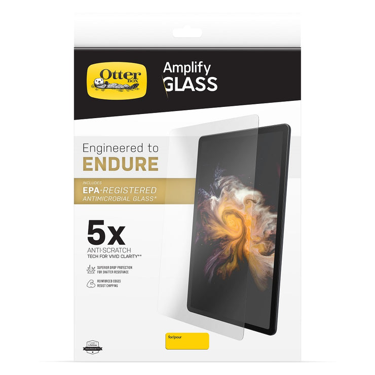 Otterbox iPad Air 4 10.9 (2020) / Pro 11 (2020/2018) Amplify Glass Antimicrobial Screen Protector