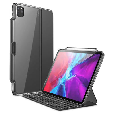 i-Blason iPad Pro 12.9 (2020) Halo Series Case Compatible with Pencil and Keyboard