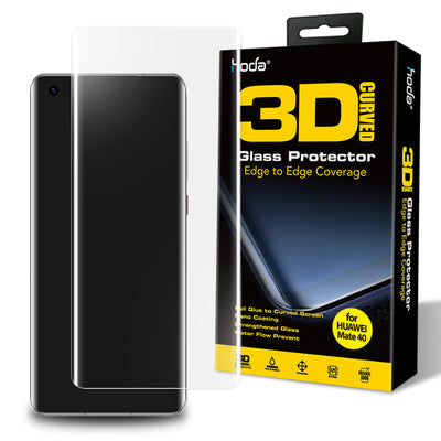 Hoda Huawei Mate 40 Full Coverage 3D UV Full Glue Tempered Glass Screen Protector